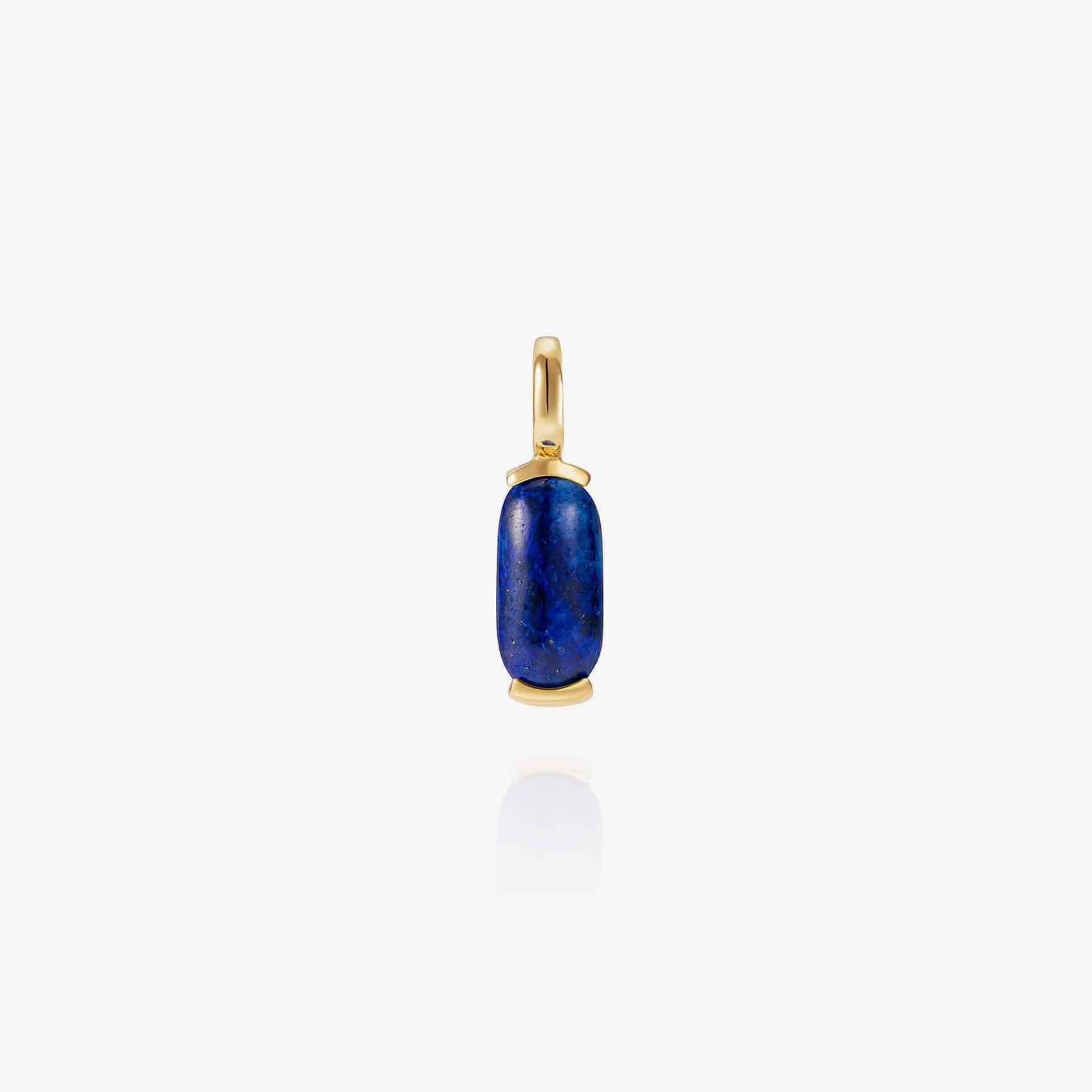 Oblong Small Pendant in Lapis Lazuli