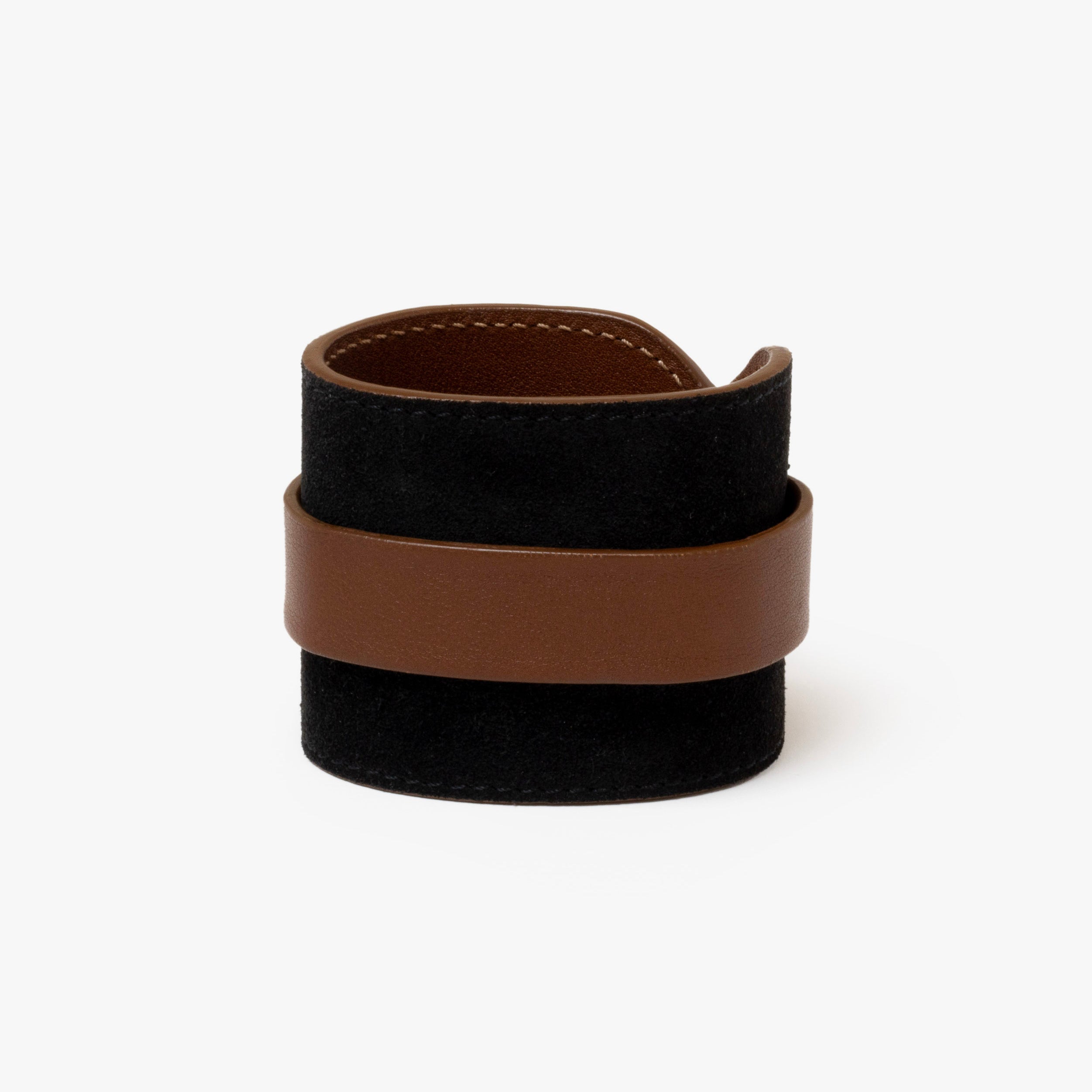 Black Suede Cuff Bracelet