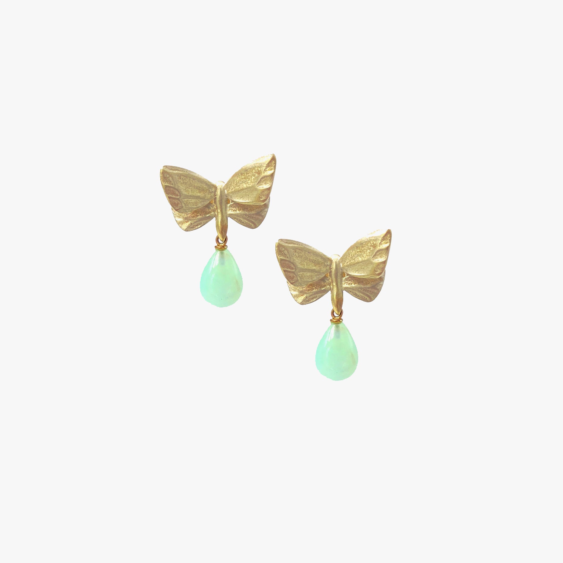 Opal Butterfly Earrings